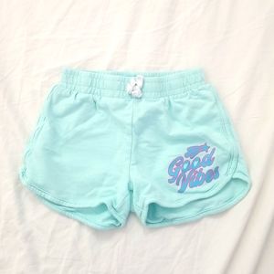Girls 7-8 Turquoise Shorts Bella & Birdie